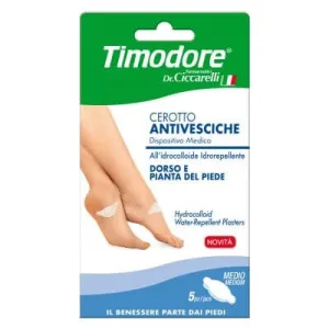 Timodore blister tencuială spate și talpă 5 bucăți