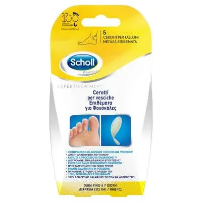 Scholl călcâi blister tencuială 6 bucăți — preț și oferte