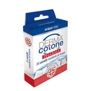 Tencuială rezistentă la apă Dermacotonepharma 20 bucăți