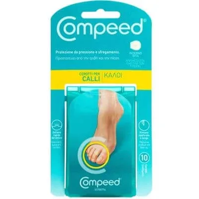 Compeed tencuieli pentru calus la degetul interior 10 bucăți — preț și oferte
