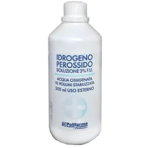 Peroxid de hidrogen 3% 200 ml peroxid de hidrogen 10 volume stabilizat