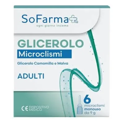 Glicerol microclină adulți 9 g 6 bucăți sofarmapiu' — preț și oferte