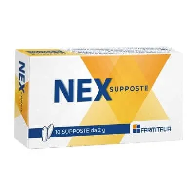 Supozitoare Nex 10 bucăți 2 g — preț și oferte