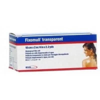 Tencuială transparentă Fixomull 10 x 200 cm — preț și oferte