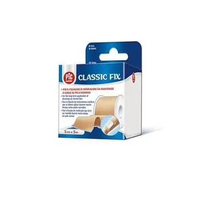 Bandaj pe rolă pic clasic fix panza 5x500 cm die cut — preț și oferte