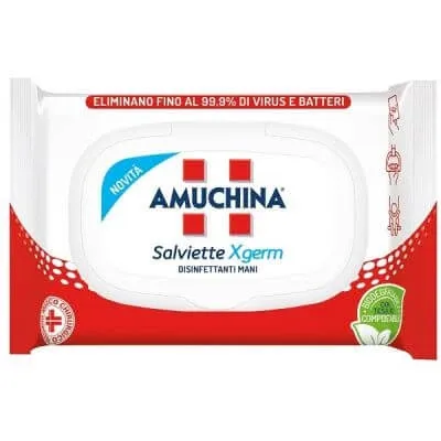 Amuchina xgerm șervețele de mână 20 bucăți — preț și oferte