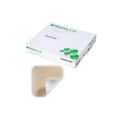 Pansament din spumă poliuretanică Mepilex lite 10x10 cm 5 bucăți — preț și oferte
