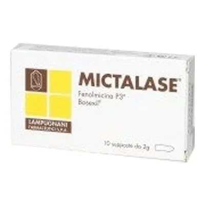 Mictalase 10 supozitoare 2 g — preț și oferte