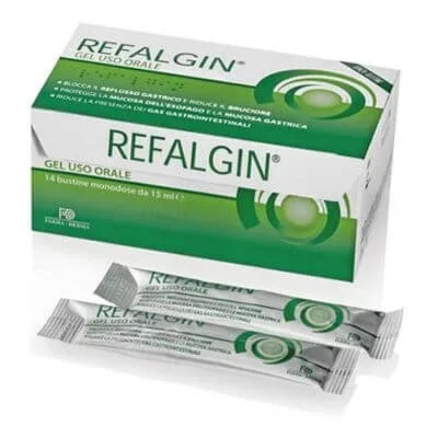 Refalgin gel orosolubil anti-reflux 14 pliculețe 15 ml — preț și oferte