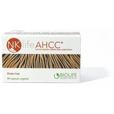 Nklife ahcc 60 capsule 36.58 g — preț și oferte