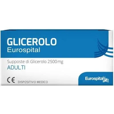 Glicerol supozitoare 2500 mg adulți 18 bucăți — preț și oferte