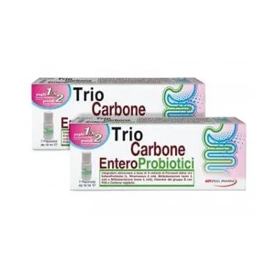 Triocarbone enteroprobiotice 7 fiole x 10 ml — preț și oferte