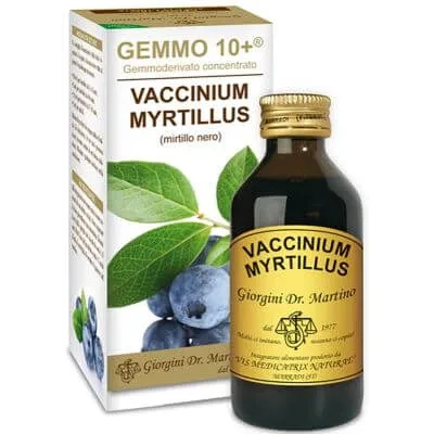 Gemmo 10+ gemoderivat concentrat vaccinium myrtillus afine fără alcool 100 ml — preț și oferte
