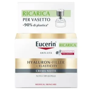 Eucerin hyaluron-filler + rezervă cremă de noapte elasticitate 50 ml