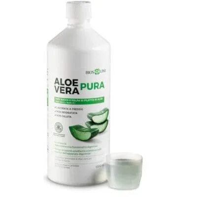 Biosline pulpă de suc de aloe vera 1 litru — preț și oferte