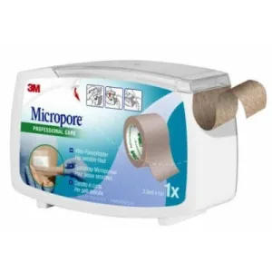 Bandă chirurgicală din hârtie micropore bronz m5x25mm dispenser