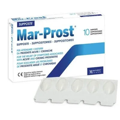 Mar-prost supozitoare 10 bucăți — preț și oferte