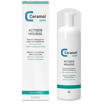 Ceramol acn3 actiseb mousse 150 ml — preț și oferte