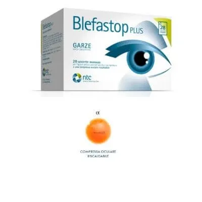 Blefastop plus tifon de bumbac pliat cu fir de bariu 28 șervețele de unică folosință + 1 tampon de ochi încălzit — preț și oferte