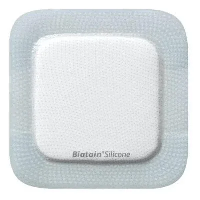 Biatain pansament din spumă poliuretanică cu margine adezivă siliconică 7,5x7,5 cm 10 bucăți — preț și oferte