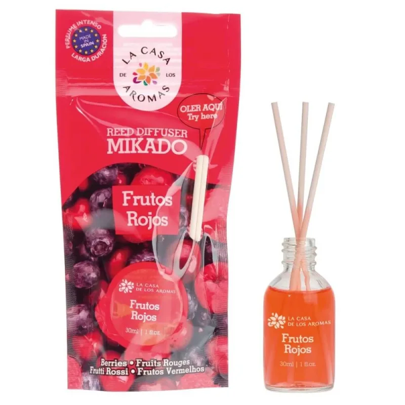La Casa de los Aromas Bastonașe parfumate cu fructe roșii, 30ml — preț și oferte