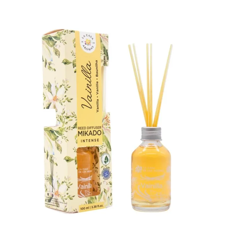 La Casa de los Aromas Mikado Intense Scent Sticks Vanilla, 100ml — preț și oferte