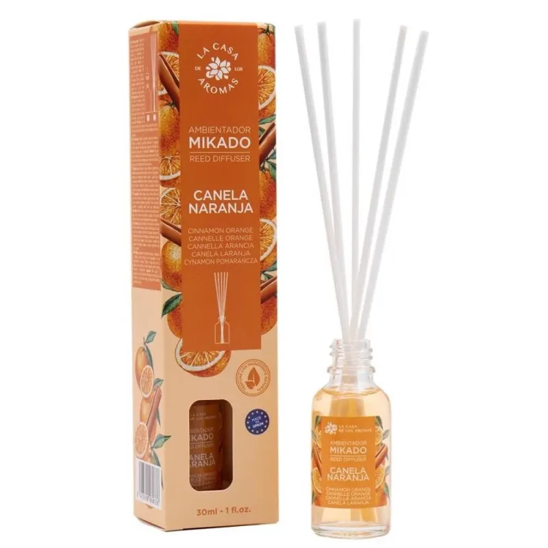 La Casa de los Aromas Mikado stick-uri de parfum Scorțișoară amp; Orange, 30 ml — preț și oferte