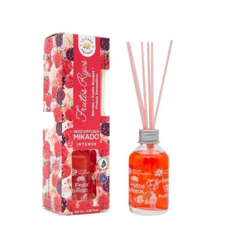 La Casa de los Aromas Mikado Batoane de parfum intens Red Fruit, 100ml — preț și oferte