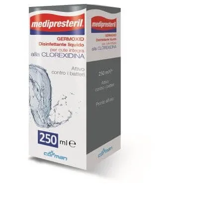 Medipresteril germoxid dezinfectant lichid cu clorhexidină 250 ml — preț și oferte