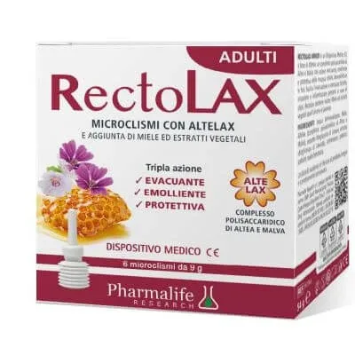 Rectolax adult microclimate 6 bucăți de 9 g — preț și oferte
