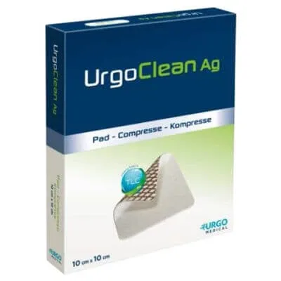 Tnt pansament absorbant urgoclean ag/silver 10x10cm 10 bucăți — preț și oferte