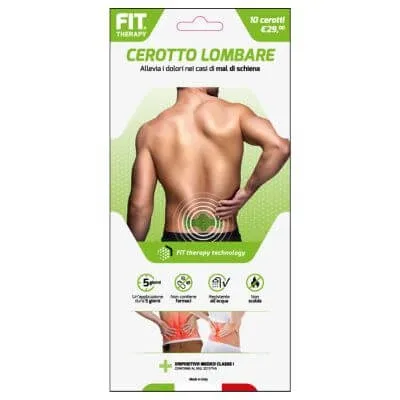 Tencuială lombară pentru terapie Fit 10 bucăți — preț și oferte