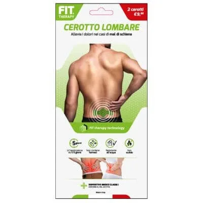 Tencuială lombară pentru terapie Fit 2 bucăți — preț și oferte