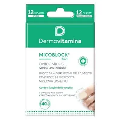Plasture pentru onicomicoză Micoblock 12 bucăți — preț și oferte