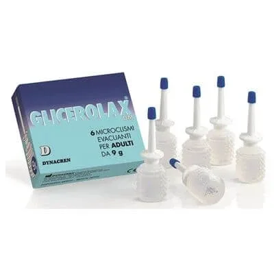 Glicerolax adult evacuare microclimate 6 bucăți x 9 g conține amidon de orez — preț și oferte