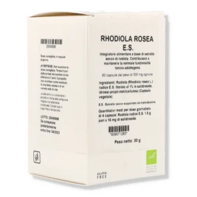Rhodiola rosea extract uscat 60 capsule — preț și oferte