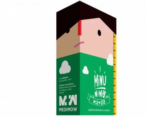 D3-Baby Spray Minunino, 15ml, Medimow — preț și oferte