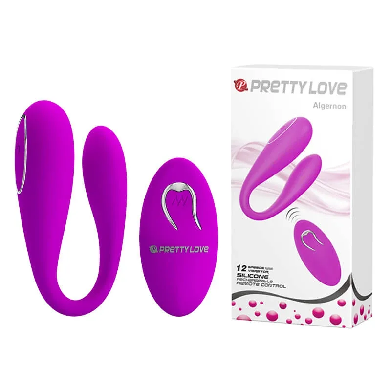 Algernon Stimulator de cupluri fără fir cu 12 funcții de vibrație Pretty Love — preț și oferte
