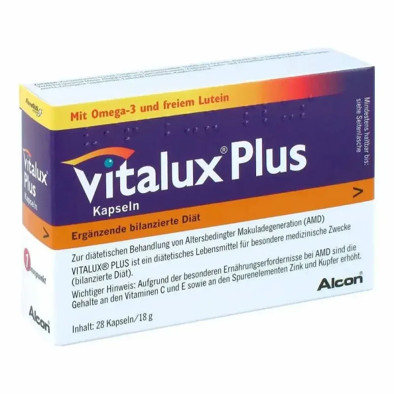 Vitalux Plus, 28 capsule ALCON — preț și oferte