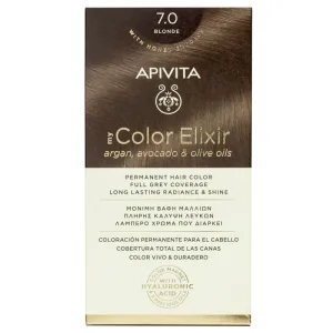 Apivita My Color Elixir Vopsea de păr permanentă N7.0 Blond natural