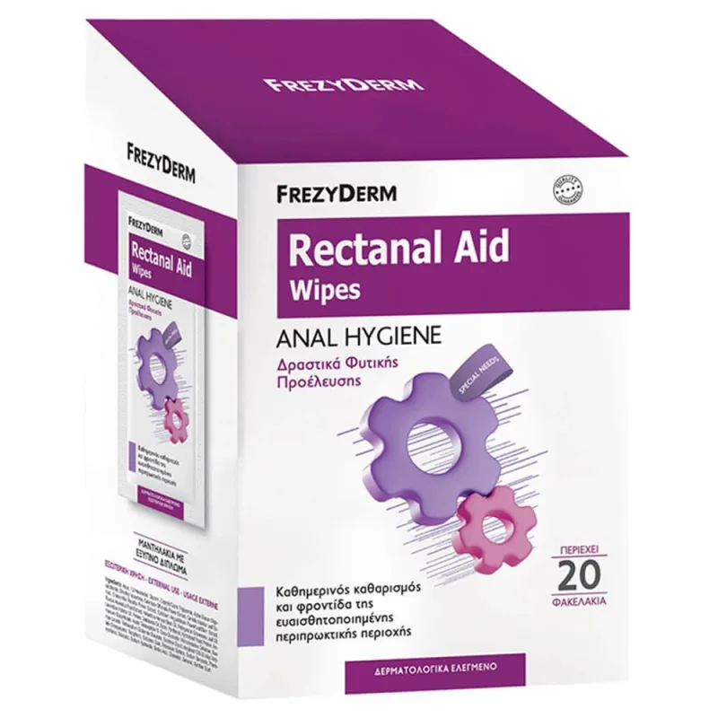Frezyderm Ajutor Rectanal Șervețele 20 Șervețele — preț și oferte