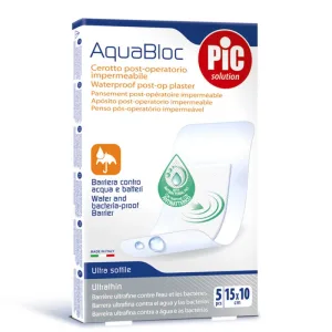 Pic Aquabloc 15x10cm 5pcs bandă adezivă sterilă impermeabilă