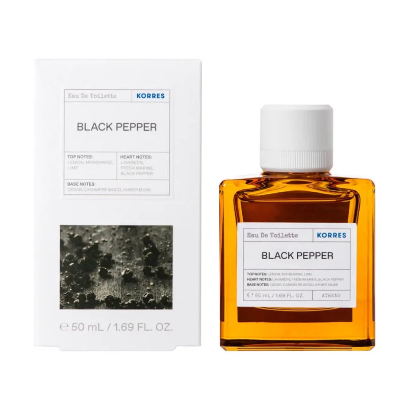 Korres Eau De Toilette Black Pepper Parfum pentru bărbați 50ml — preț și oferte