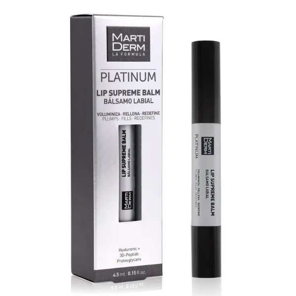 Balsam de buze cu acid hialuronic Lip Supreme, Platinum, Martiderm | 4,5 ml — preț și oferte