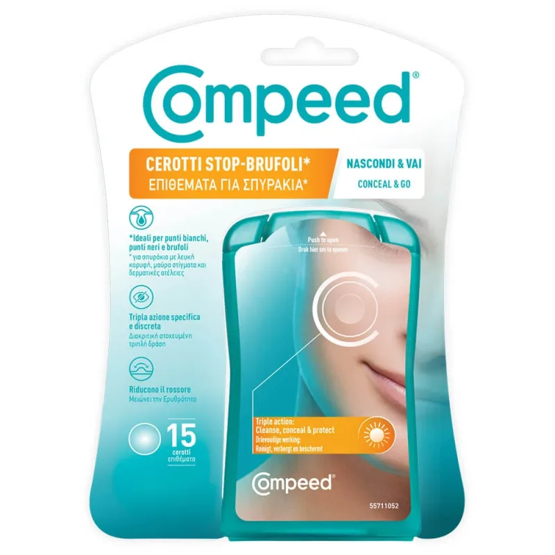 Compeed Spot patch-uri patch-uri pentru coșuri 15pcs — preț și oferte