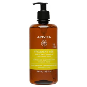 Șampon Apivita Eco Pack pentru uz zilnic cu mușețel și miere 500ml