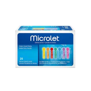 Ace de zahăr Ascensia Microlet 25pcs.