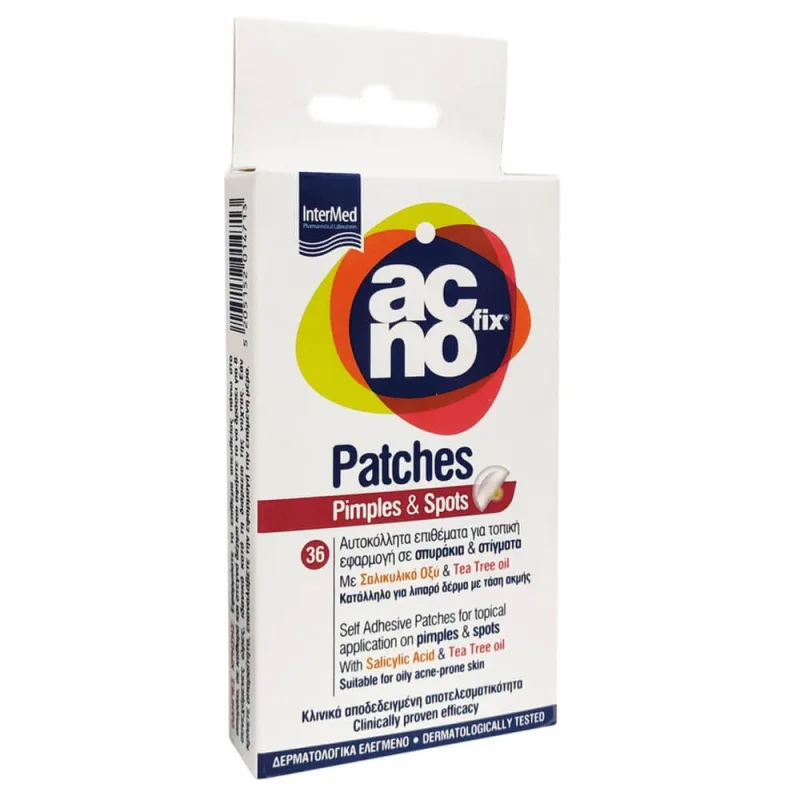 Intermed Acnofix patch-uri coșuri și pete 36pcs — preț și oferte