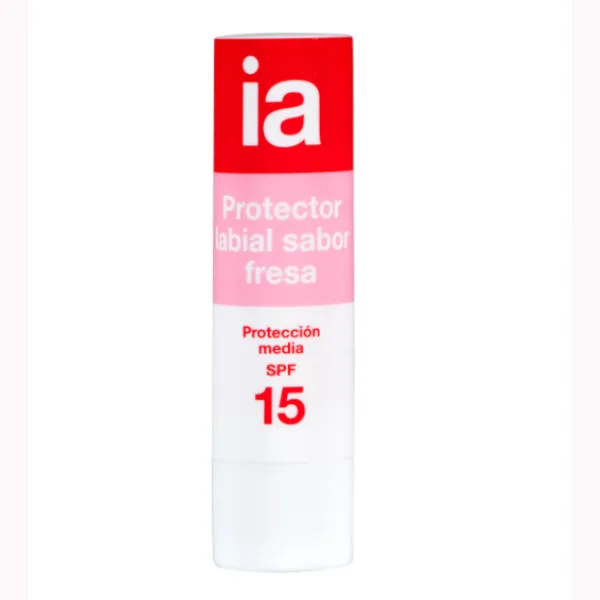 Balsam de buze cu aroma de capsuni SPF15, Interapothek — preț și oferte