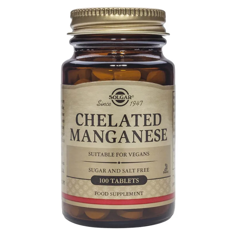 Solgar Mangan chelat 8mg 100tabs — preț și oferte